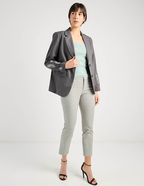 Top Guess cuello redondo tirante ancho