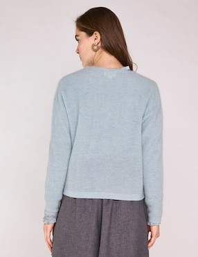 Suéter Maison 123 cuello V para mujer