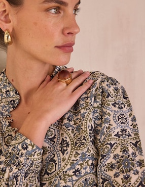 Blusa Maison 123 manga larga para mujer