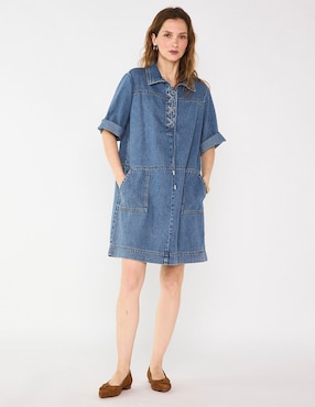 Vestido arriba rodilla casual Maison 123 para mujer