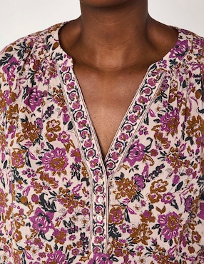 Blusa Maison 123 manga larga para mujer