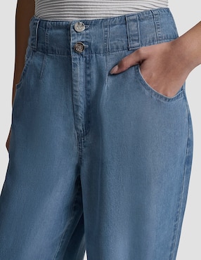 Pantalón carpenter Dkny wide leg para mujer