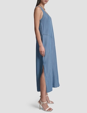 Vestido largo casual Dkny para mujer