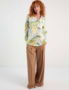 Blusa Dkny manga larga para mujer
