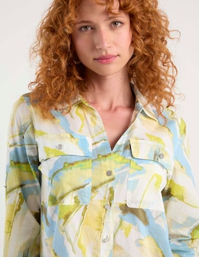 Blusa Dkny manga larga para mujer