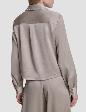 Blusa Dkny manga larga para mujer