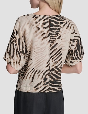 Blusa Dkny manga corta para mujer