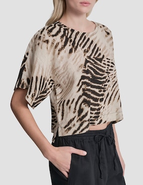 Blusa Dkny manga corta para mujer