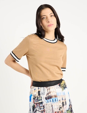 Blusa Karl Lagerfeld Paris manga corta para mujer