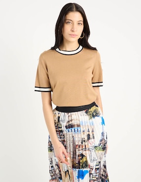 Blusa Karl Lagerfeld Paris manga corta para mujer