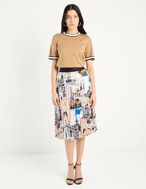 Blusa Karl Lagerfeld Paris manga corta para mujer