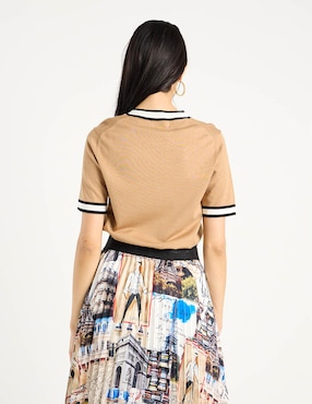 Blusa Karl Lagerfeld Paris manga corta para mujer