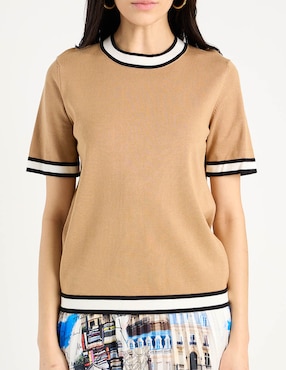 Blusa Karl Lagerfeld Paris manga corta para mujer