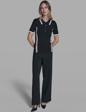 Blusa Karl Lagerfeld Paris manga corta para mujer