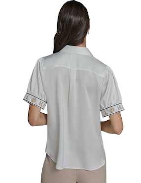 Blusa Karl Lagerfeld Paris manga corta para mujer