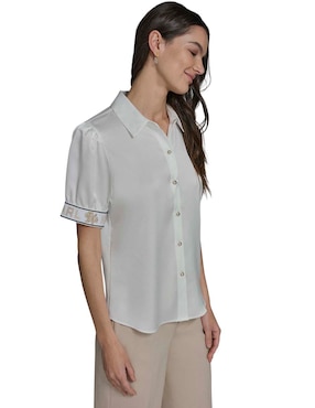 Blusa Karl Lagerfeld Paris manga corta para mujer