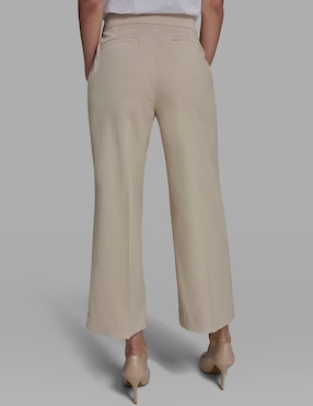 Pantalón capri Karl Lagerfeld Paris amplio para mujer