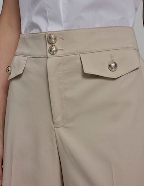 Pantalón capri Karl Lagerfeld Paris amplio para mujer