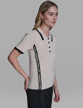 Blusa Karl Lagerfeld Paris manga corta para mujer