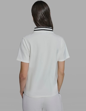 Blusa Karl Lagerfeld Paris manga corta para mujer