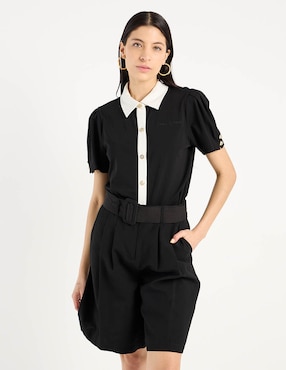 Blusa Karl Lagerfeld Paris manga corta para mujer