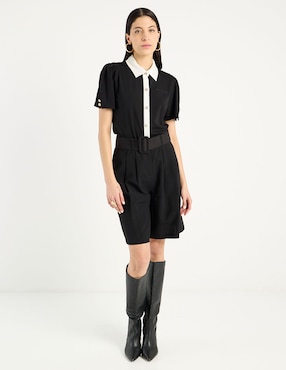 Blusa Karl Lagerfeld Paris manga corta para mujer