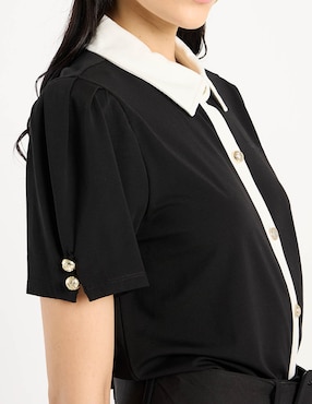 Blusa Karl Lagerfeld Paris manga corta para mujer