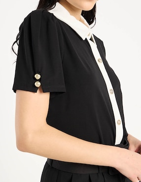 Blusa Karl Lagerfeld Paris manga corta para mujer
