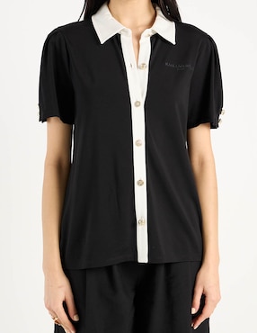 Blusa Karl Lagerfeld Paris manga corta para mujer