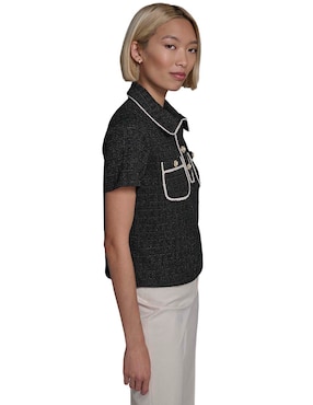 Blusa Karl Lagerfeld Paris manga corta para mujer