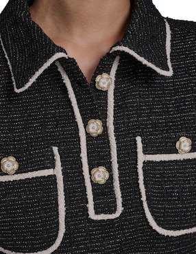 Blusa Karl Lagerfeld Paris manga corta para mujer