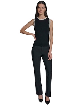 Top Karl Lagerfeld Paris cuello redondo para mujer