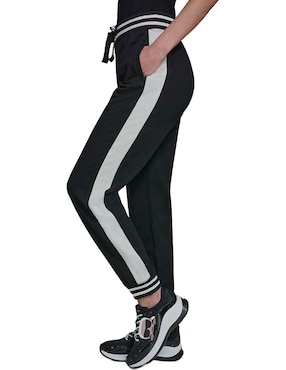 Pants slim Karl Lagerfeld Paris con jareta para mujer