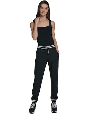 Pants slim Karl Lagerfeld Paris con jareta para mujer