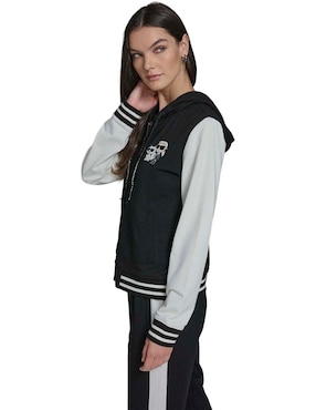 Sudadera con capucha y bolsa Karl Lagerfeld Paris para mujer