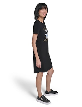 Vestido corto casual Karl Lagerfeld Paris para mujer