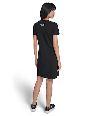 Vestido corto casual Karl Lagerfeld Paris para mujer