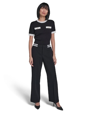 Pantalón Karl Lagerfeld Paris wide leg para mujer