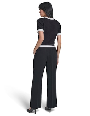 Pantalón Karl Lagerfeld Paris wide leg para mujer
