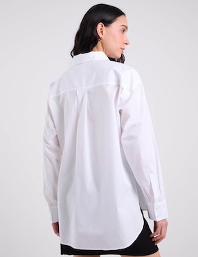 Blusa Karl Lagerfeld Paris manga larga para mujer