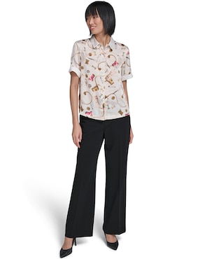 Blusa Karl Lagerfeld Paris manga corta para mujer