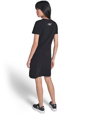 Vestido corto casual Karl Lagerfeld Paris para mujer