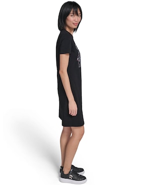 Vestido corto casual Karl Lagerfeld Paris para mujer