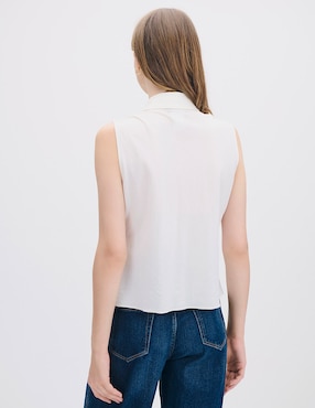 Blusa sin manga Julio para mujer