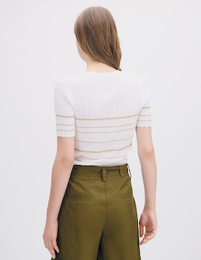Blusa Julio isola manga corta para mujer