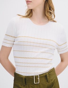 Blusa Julio isola manga corta para mujer