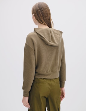 Sudadera con capucha Julio Isola para mujer