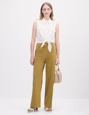 Pantalón relaxed Julio wide leg para mujer