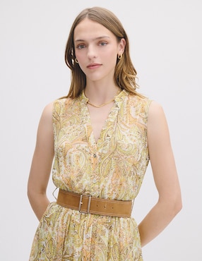 Vestido midi casual Julio Isola para mujer