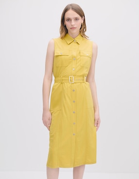 Vestido midi casual Julio Isola para mujer
